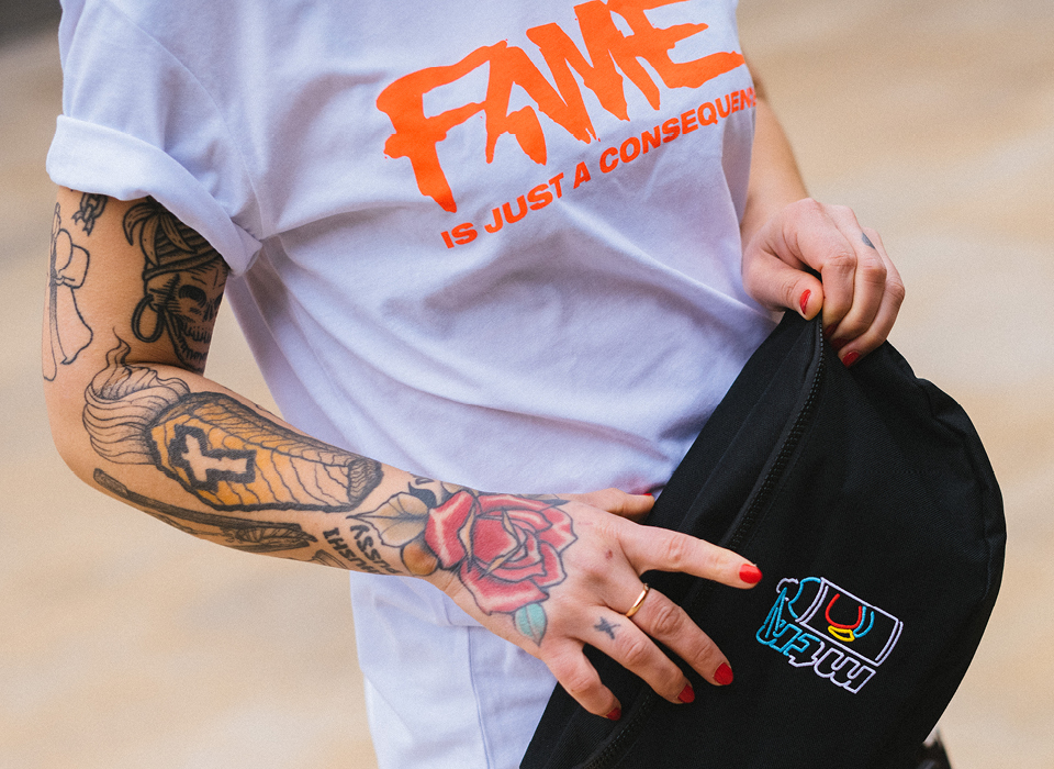 MTN T-Shirt "FAME" White