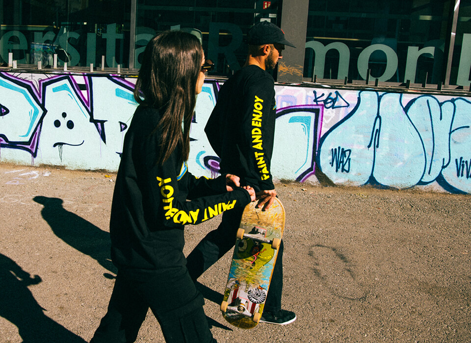 MTN PAINT & ENJOY Longsleeve