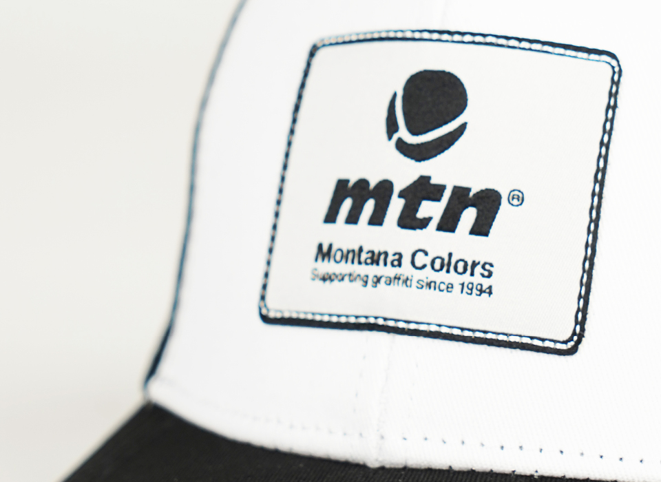 MTN Trucker Cap "Supporting Graffiti" Weiß