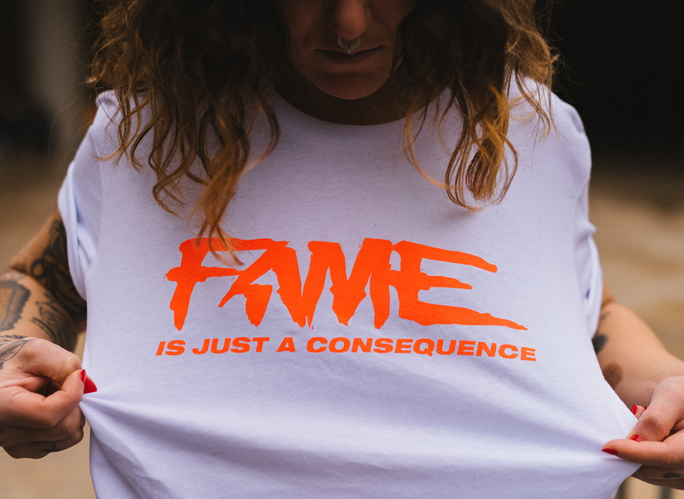 MTN T-Shirt "Fame" Weiß