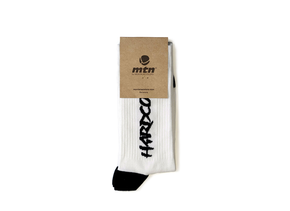 MTN HARDCORE Socks White