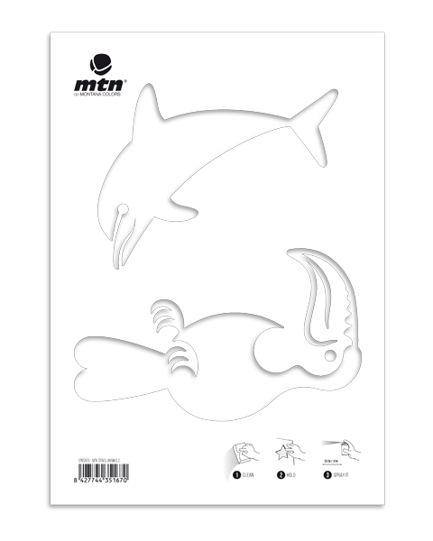 MTN Stencils Delfin