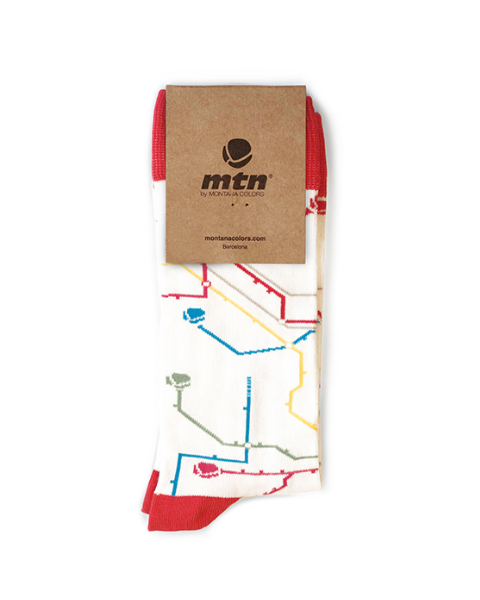 MTN SOCKEN Metro White