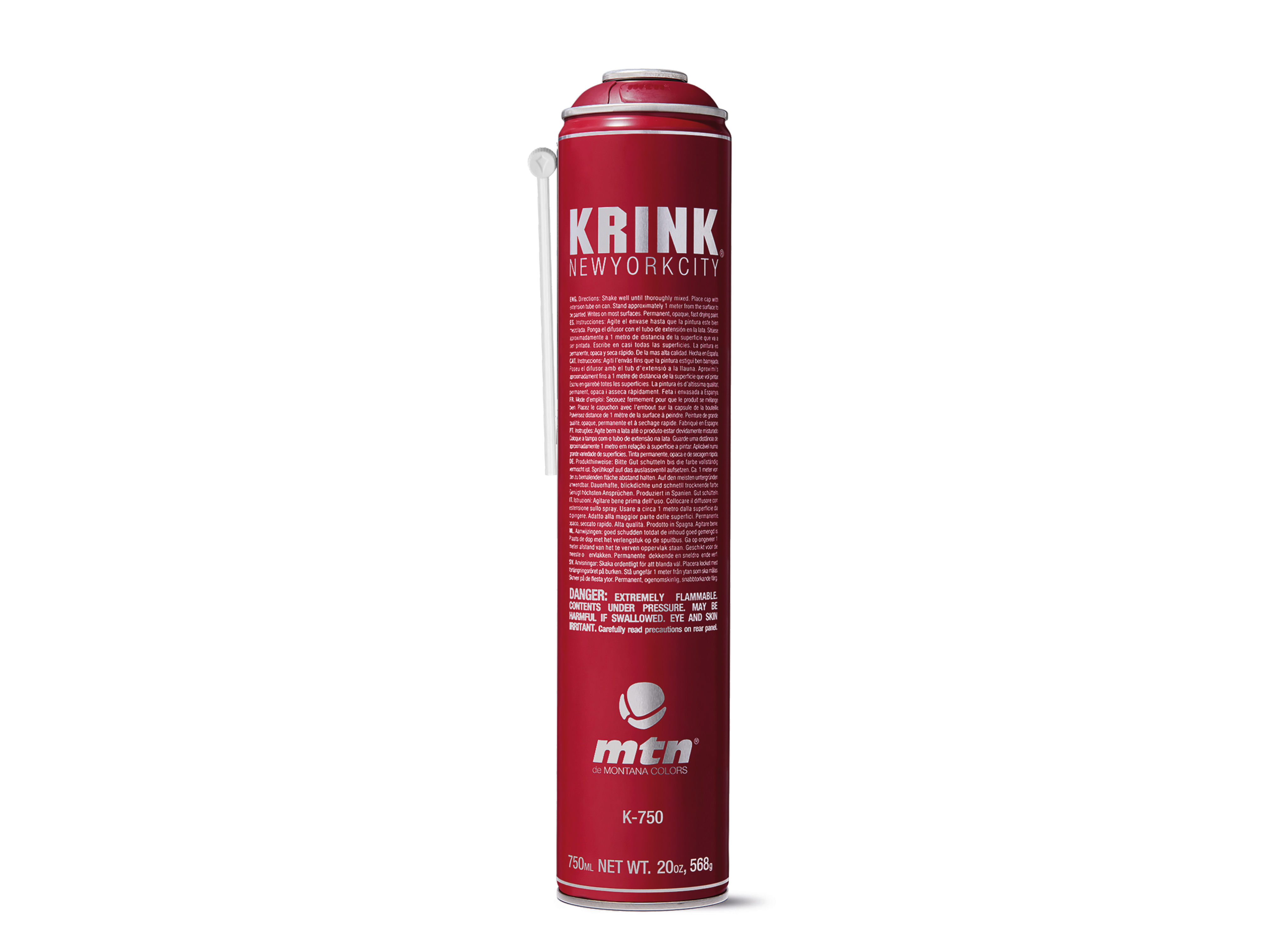 MTN X KRINK K-750 Red