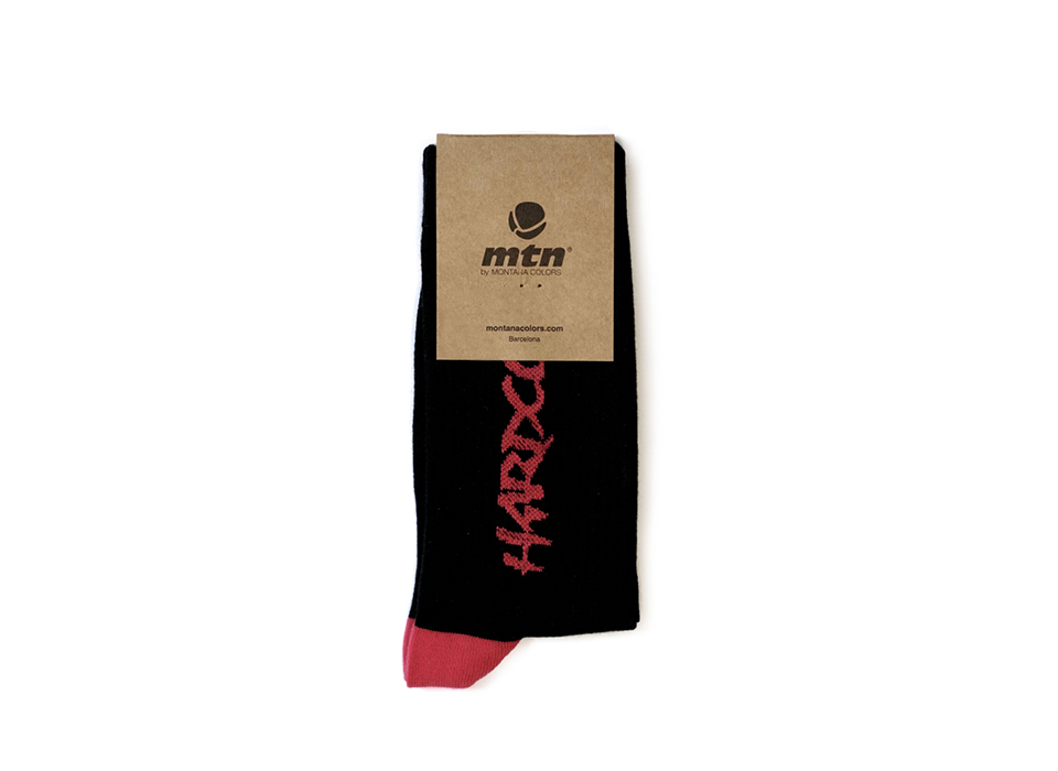 MTN HARDCORE Socken Schwarz