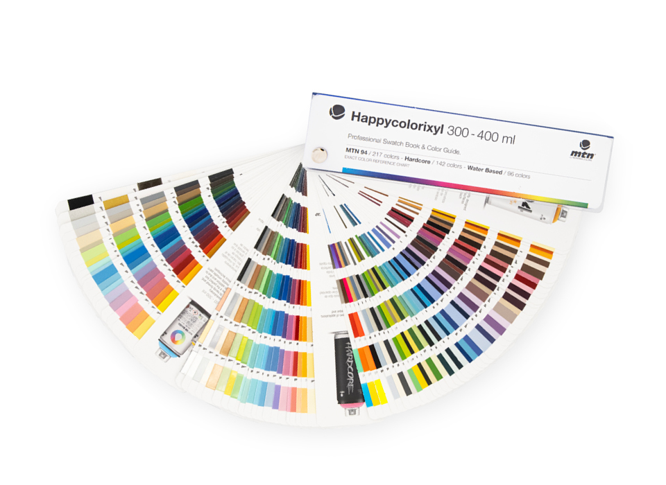 MTN SwatchBook Color Chart (94, HC, WB)